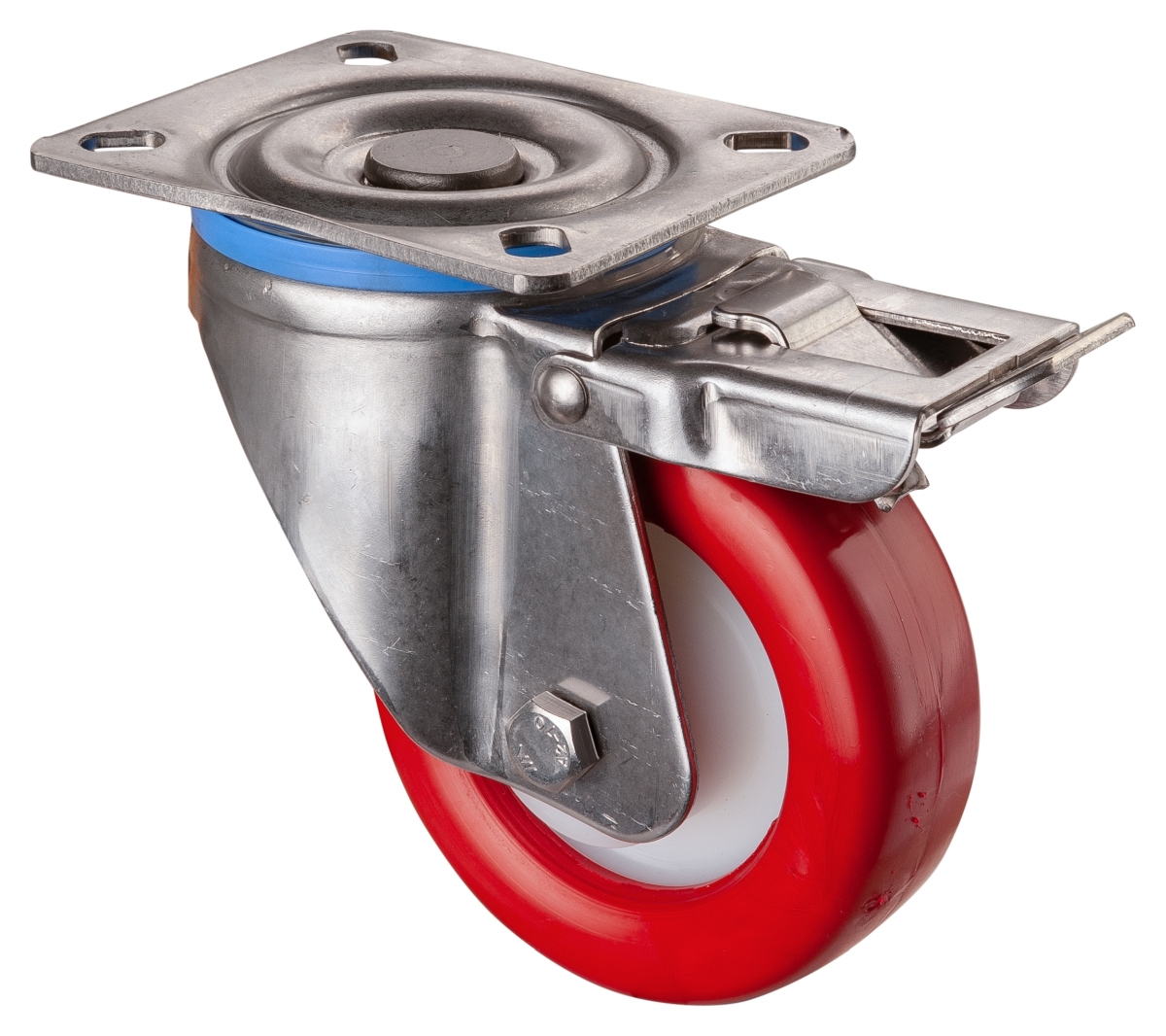 Edelstahl Schwerlastrollen