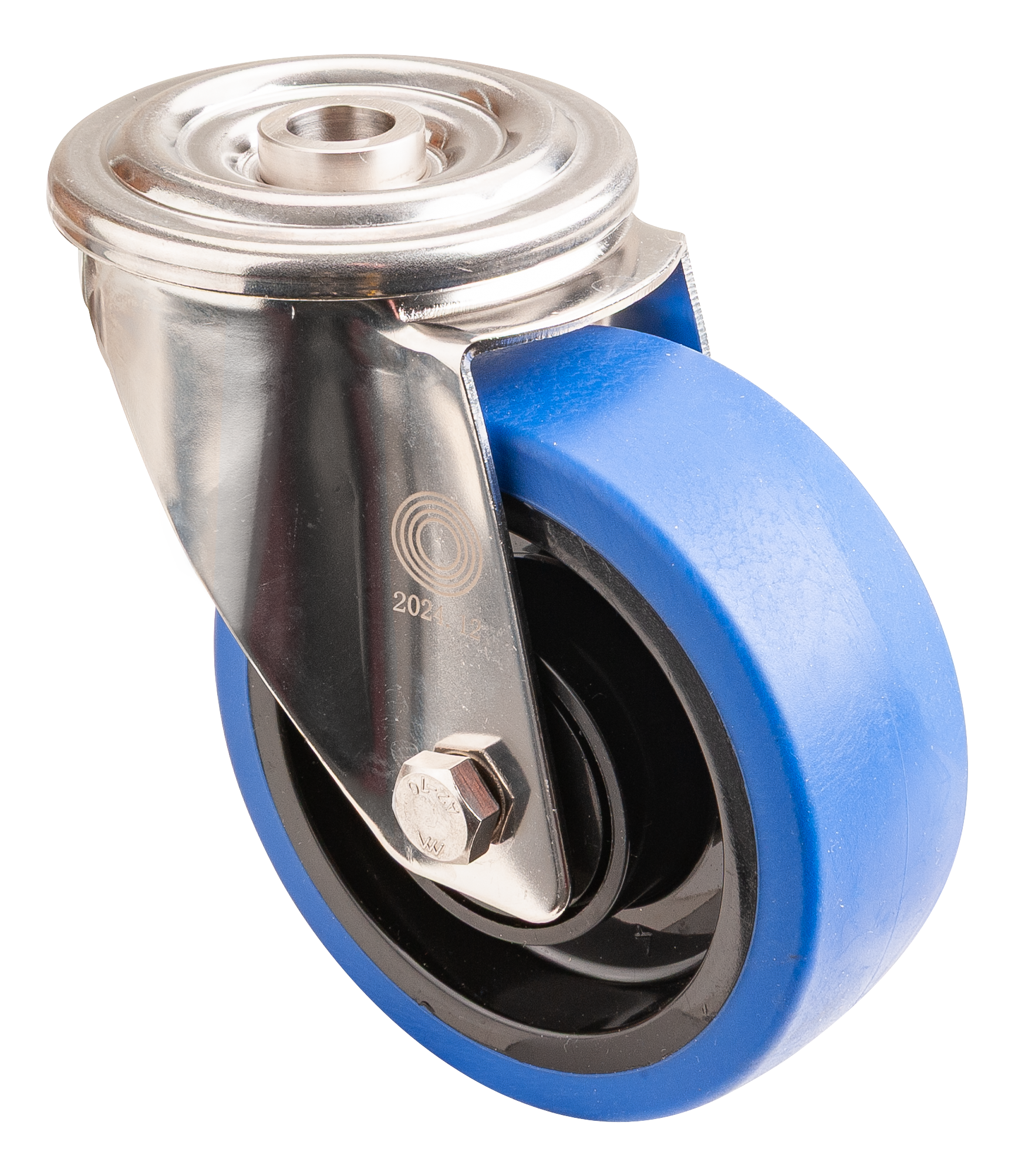 Stainless steel transport castor