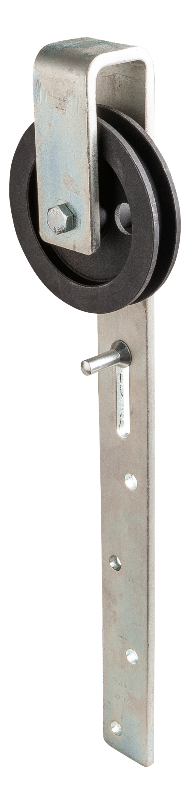 Sliding door roller with bracket