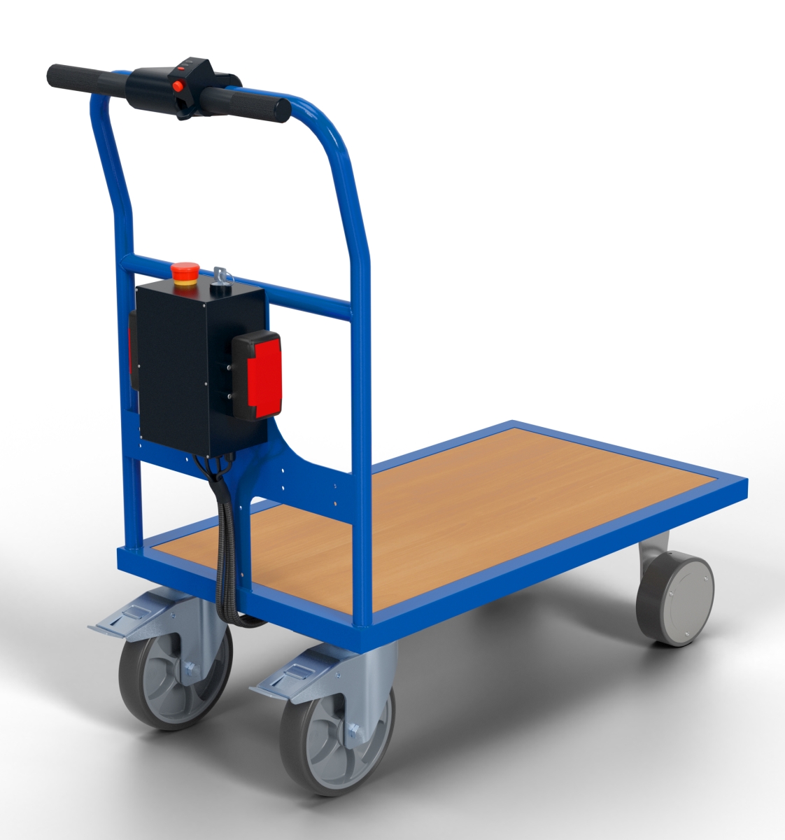 Push bar trolleys