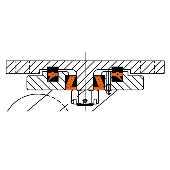 Schwerlastrolle