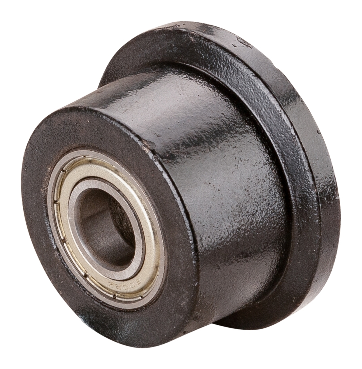 Flanged cast iron wheel